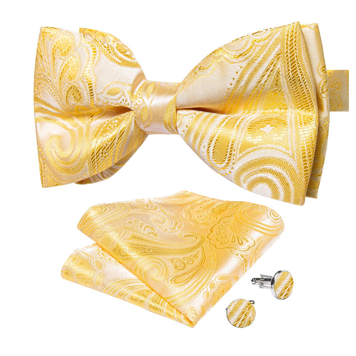 boy yellow bow tie