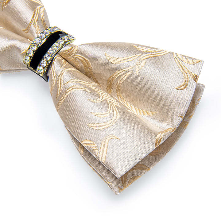 dress bowtie champagne