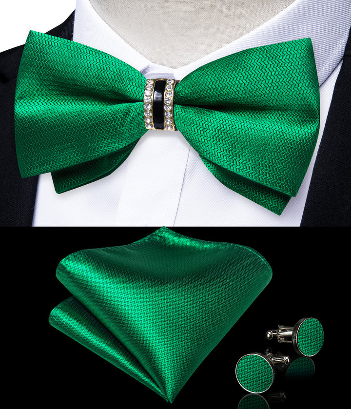 emerald green bowtie