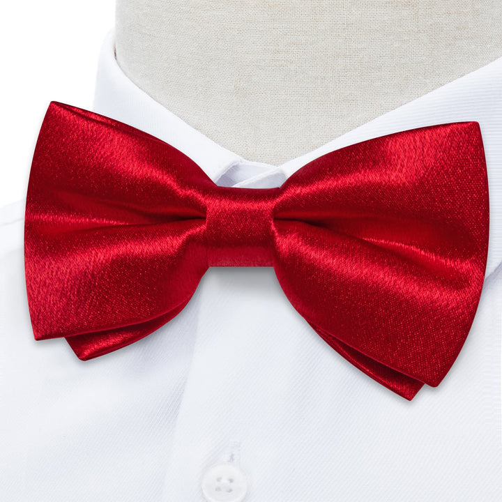 solid colored bow ties