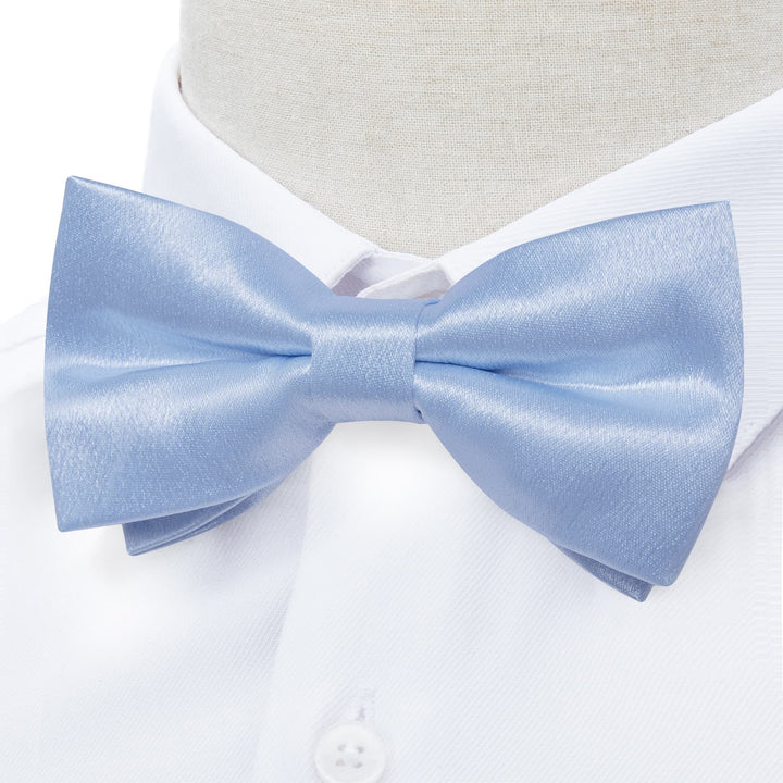 sky blue bow tie