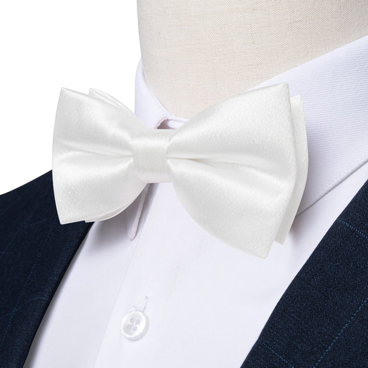 white bow ties