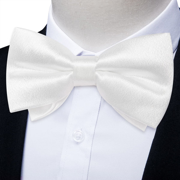 white bow tie