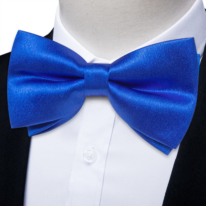 navy blue bow tie