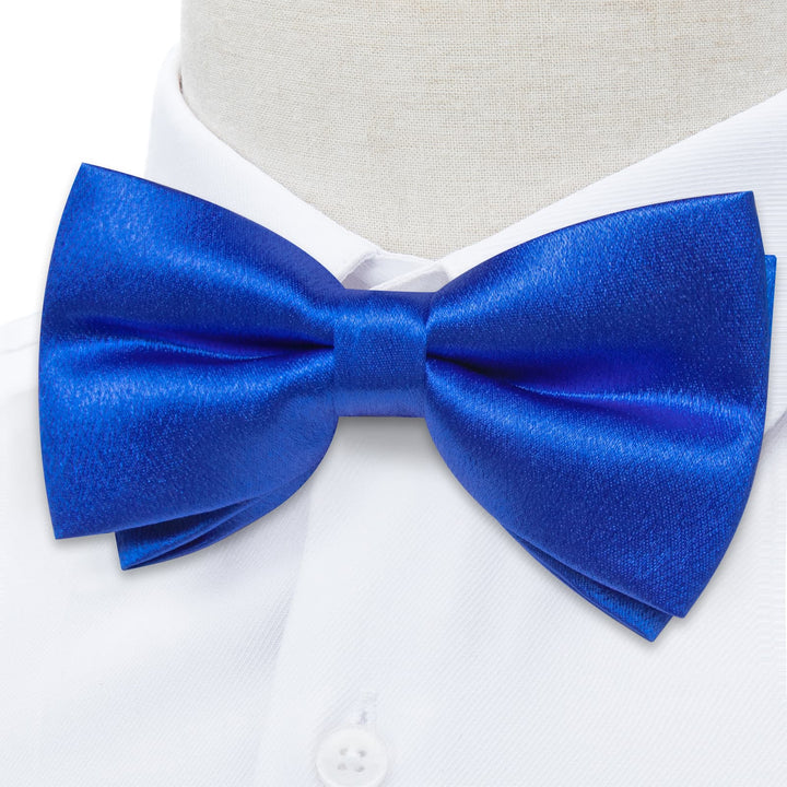 dusty blue bowtie