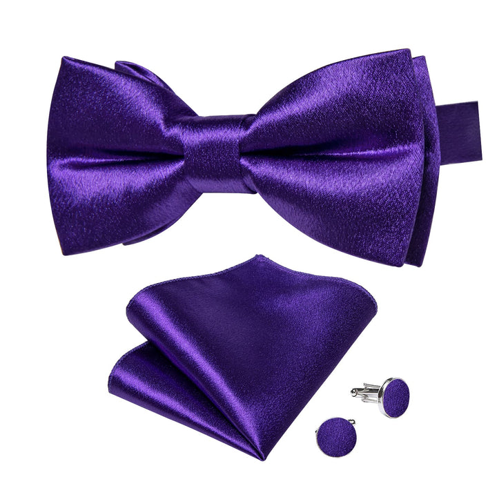 dark purple bowtie