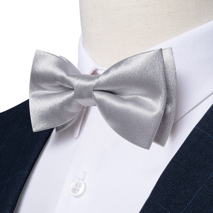 grey bow ties