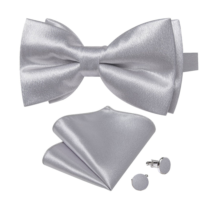 toddler grey bow tie