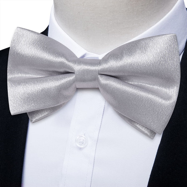 grey bow tie