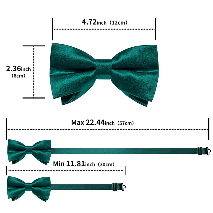 mens green bow tie