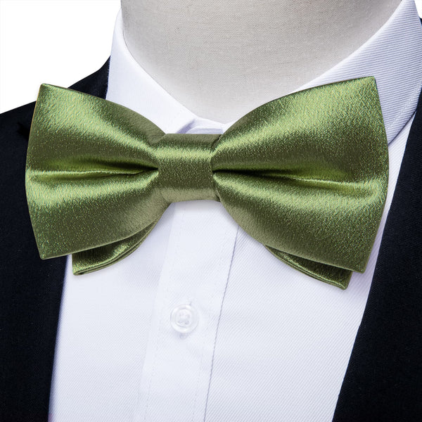 sage green bow tie