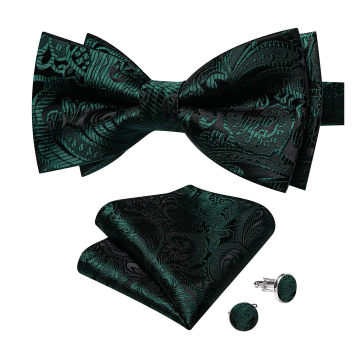 forest green bow tie