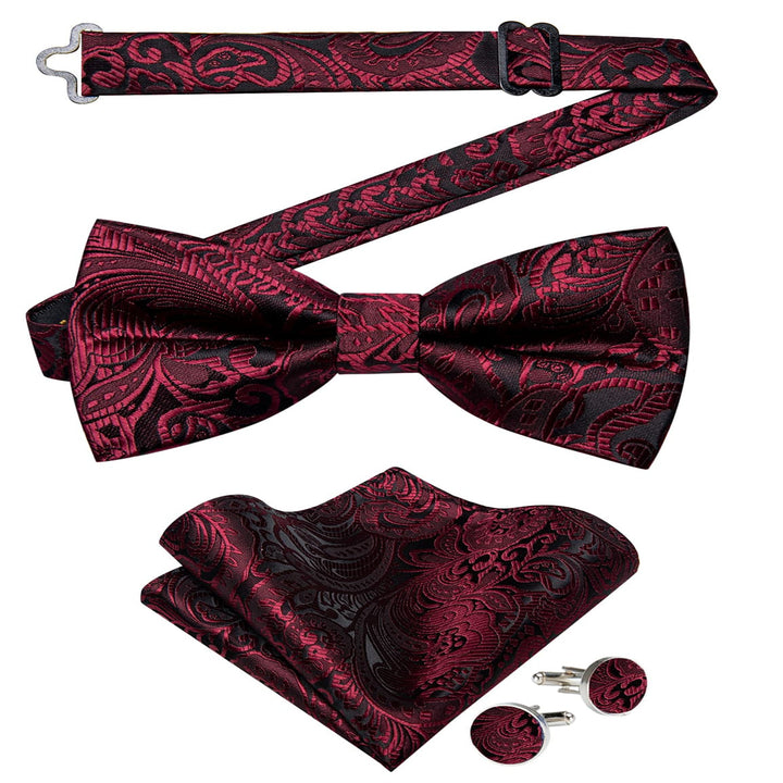 burgundy bow tie near me