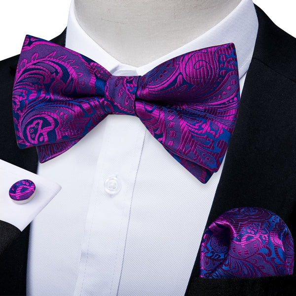 purple bow tie