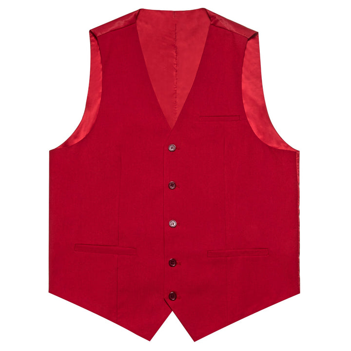 red dress vest mens