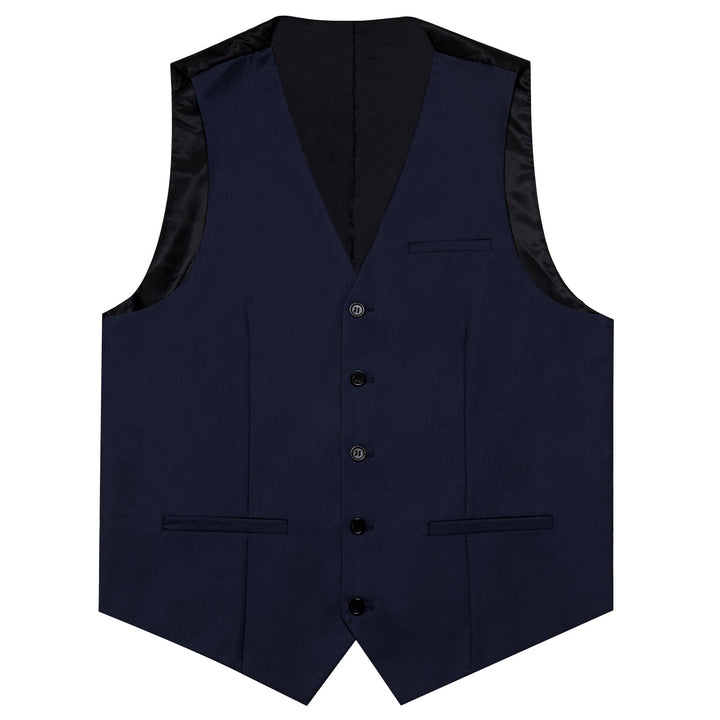 blue dress vest