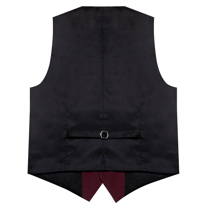 burgundy mens work dresses vest top