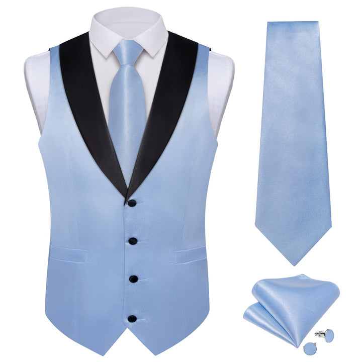 light blue vest mens