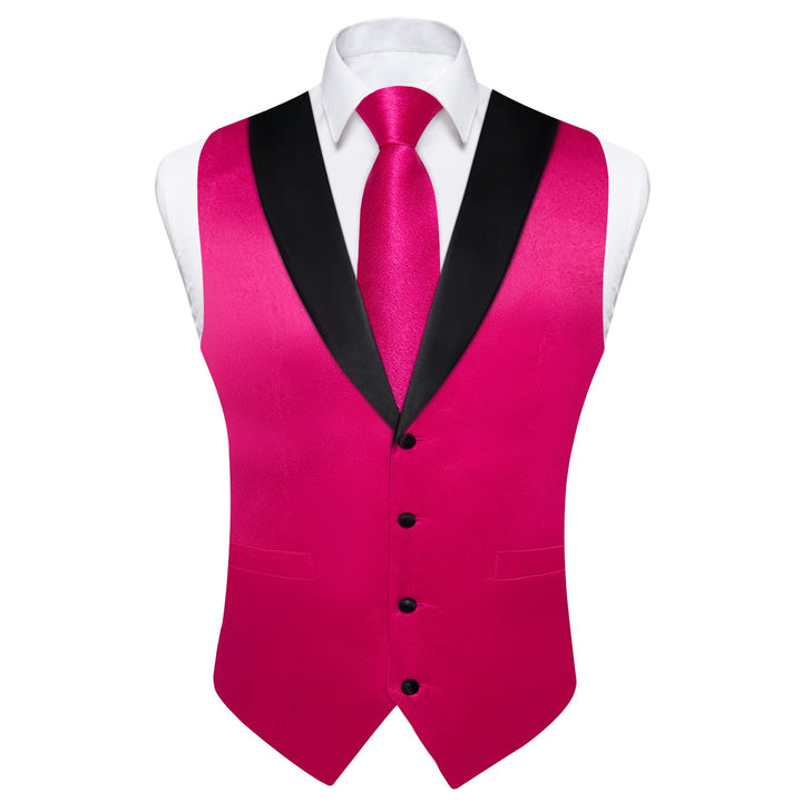 pink suit vest