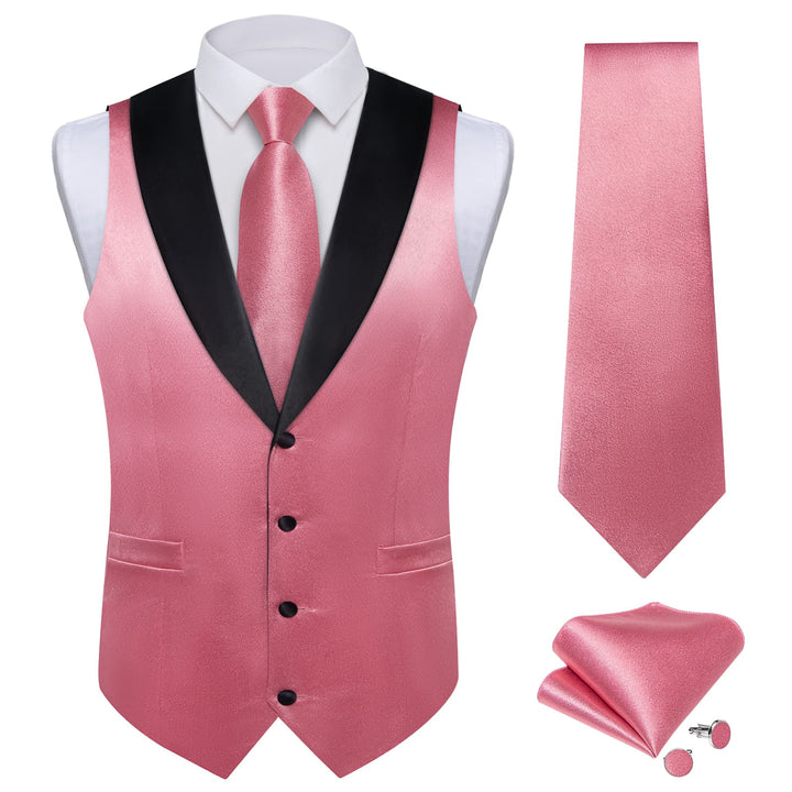 pink vest outfit