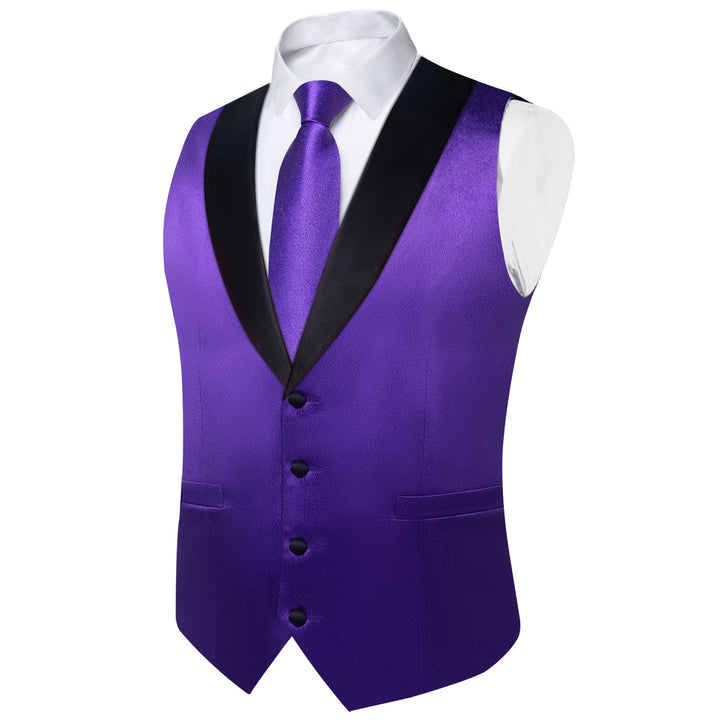 purple dress vest