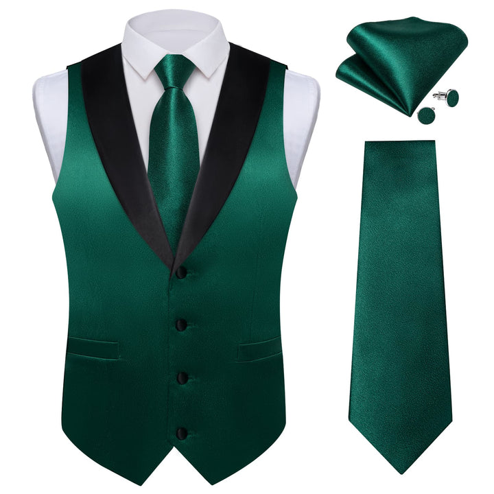 green vest suit