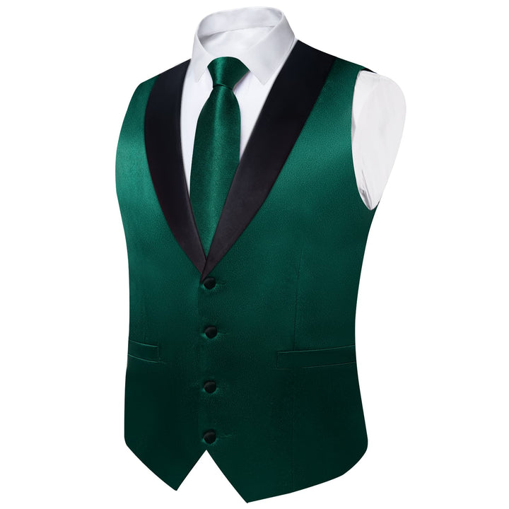 green tux vest