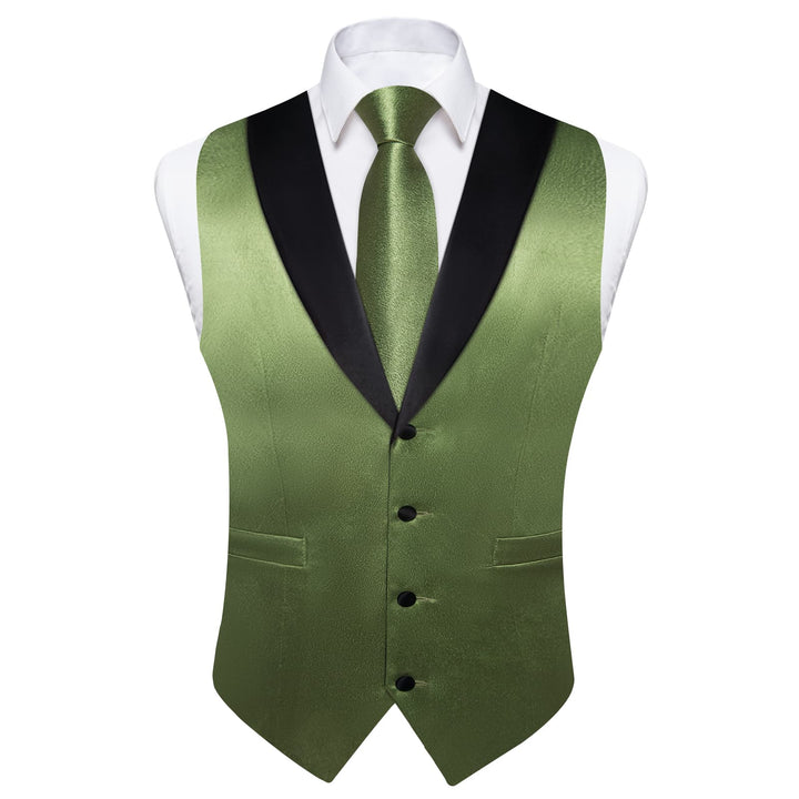 green dress vest