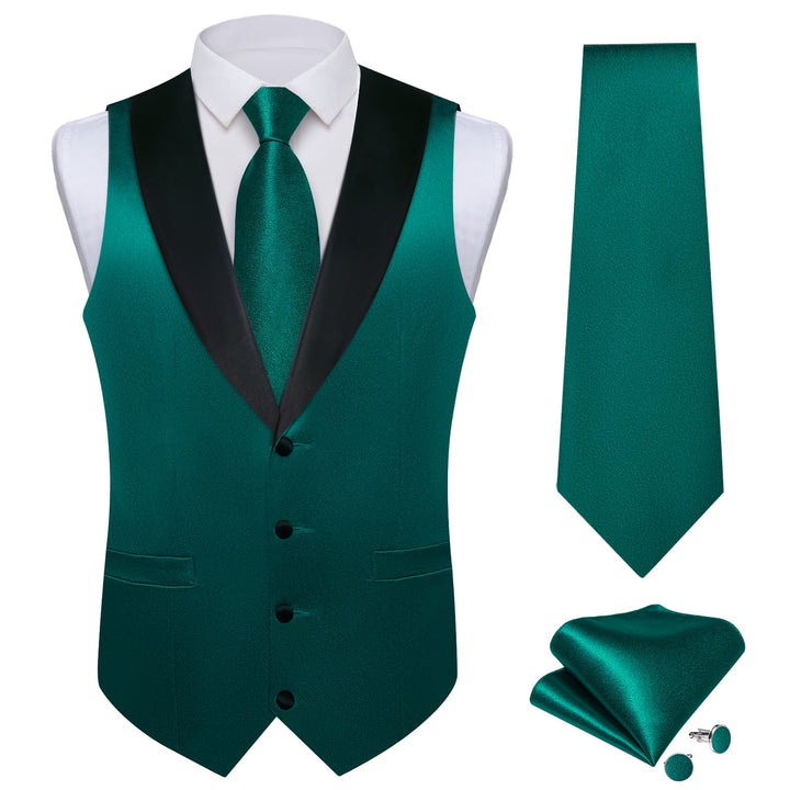 mens green vest outfit