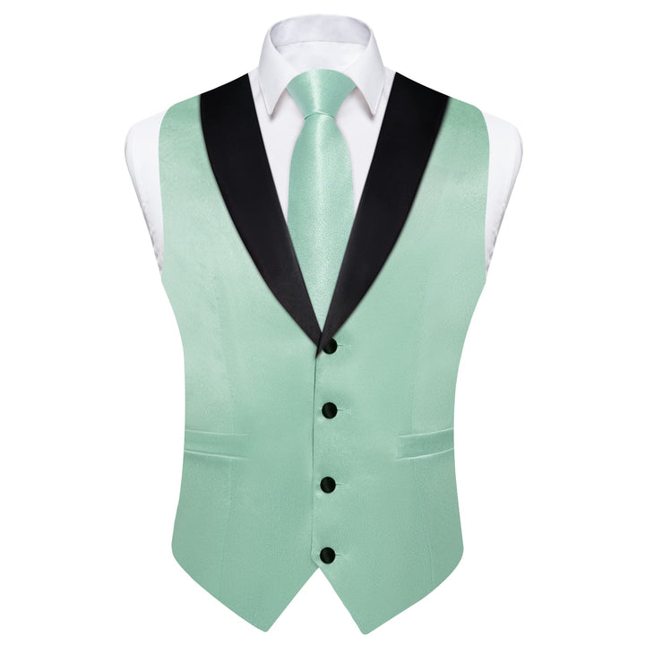 mens blue suit vest