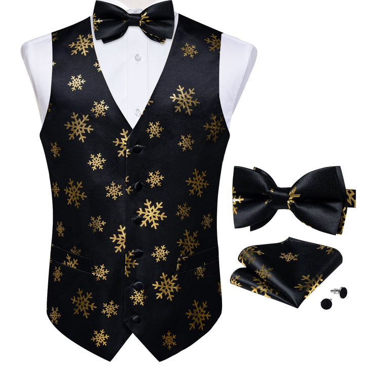 mens black suit vest