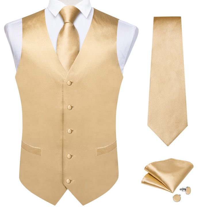 Champagne gold sold business work vest