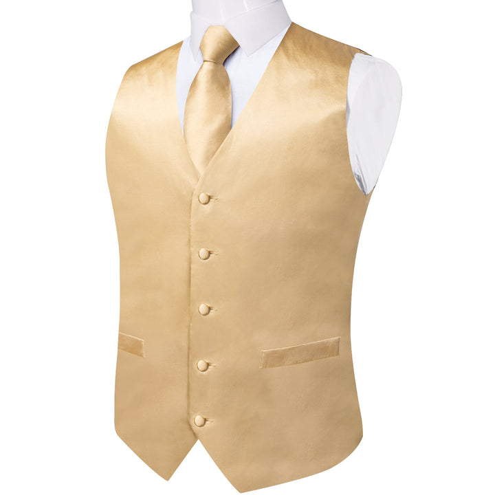 Champagne gold vest