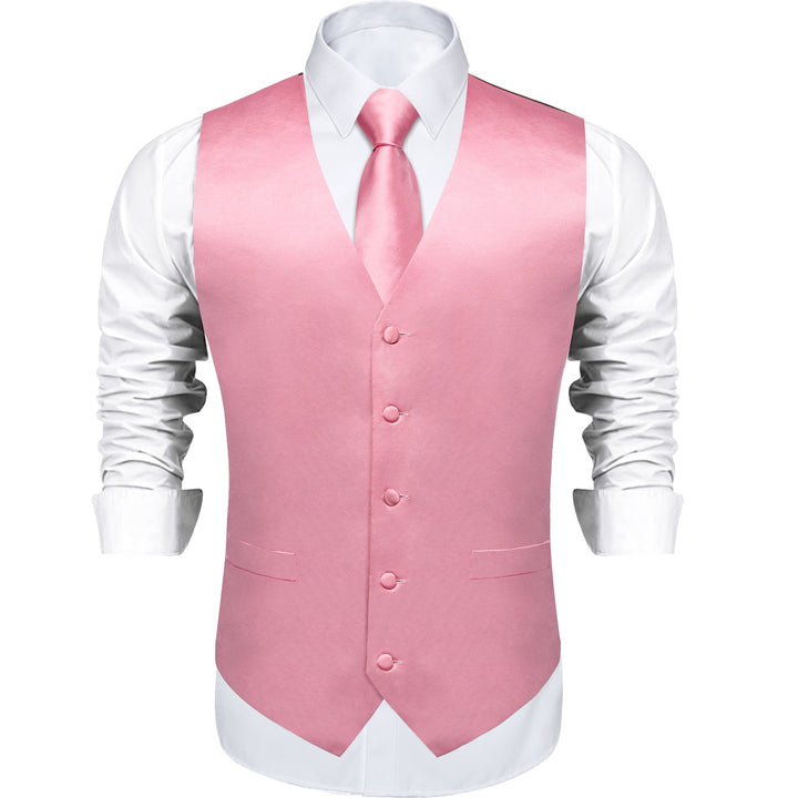 pink tuxedo vest