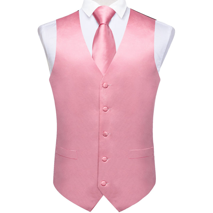 hot pink suit vest