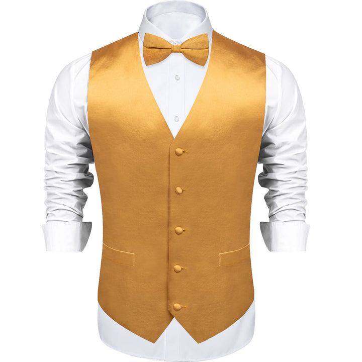 rose gold tuxedo vest