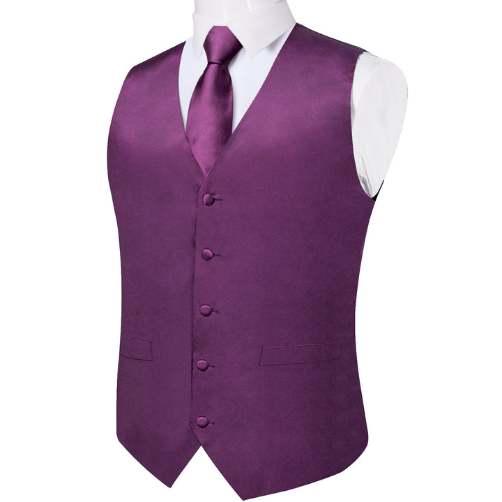 purple vest men's