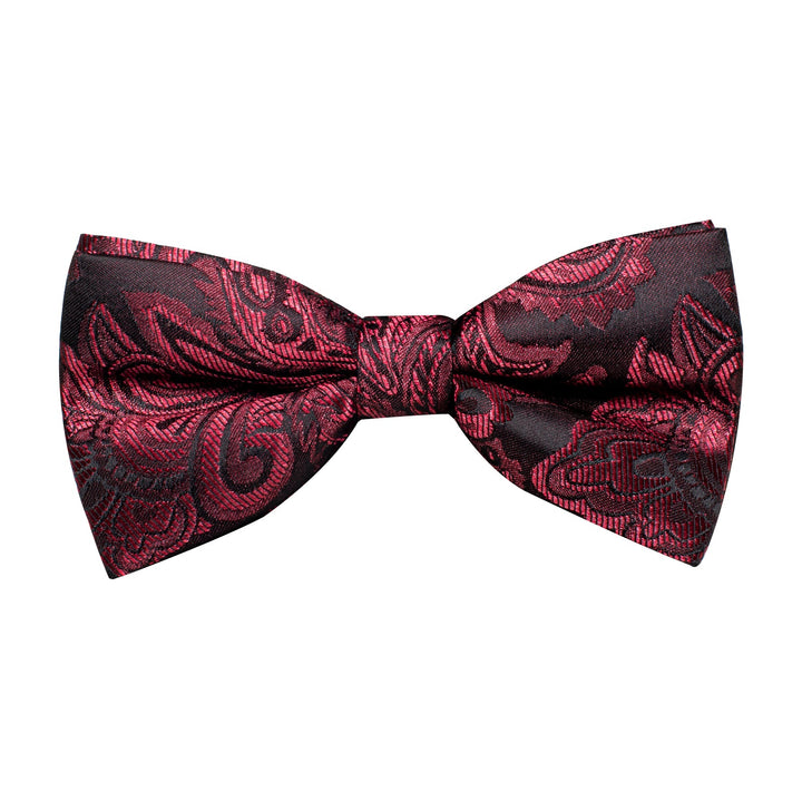 burgundy grooms bowties