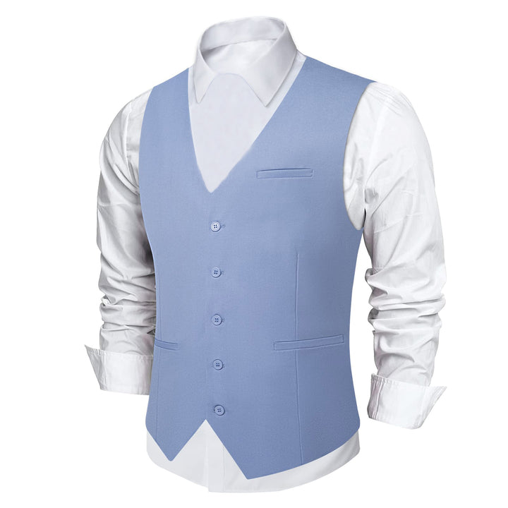 light blue vest