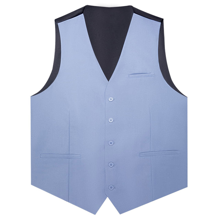 mens blue vest