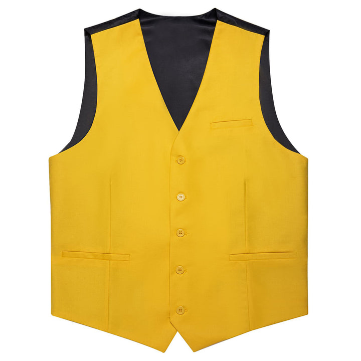 yellow tux vest