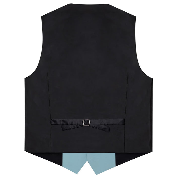 mens light blue vest