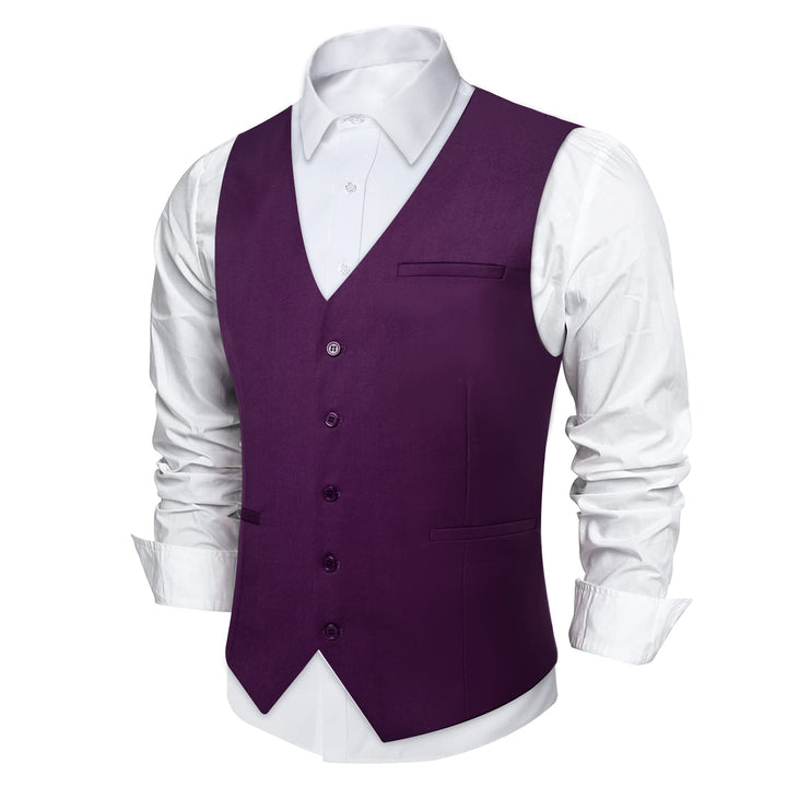 men purple vest