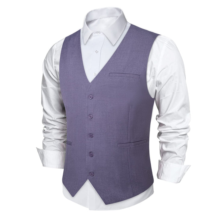 purple suit vest mens