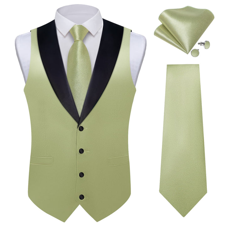 sage green vest