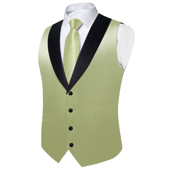 sage green mens vest