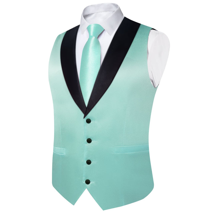 blue vest mens outfit