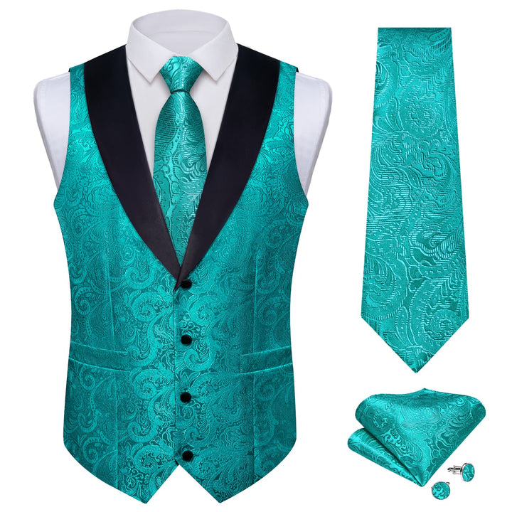 cyan vest