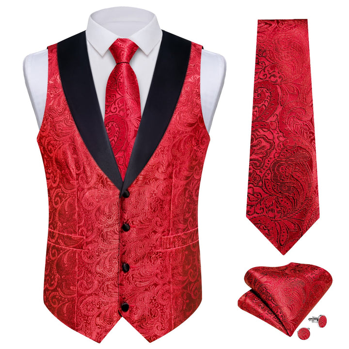 mens red vest