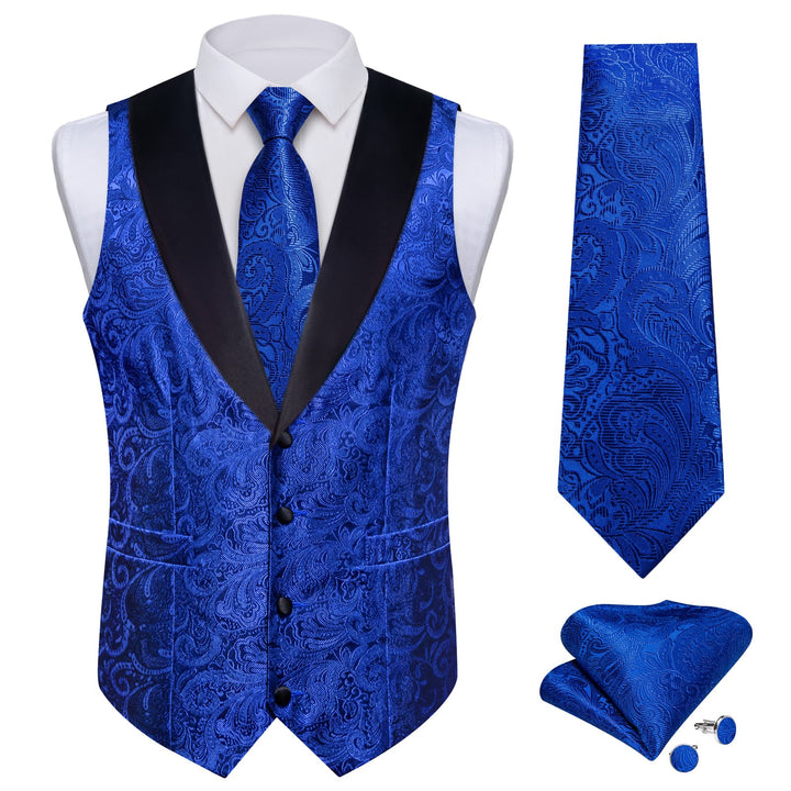 royal blue vest mens